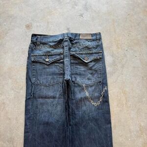 Baggy Jordan Craig Wide Leg Southpole Styl Y2K Vintage Denim Jeans 34x32